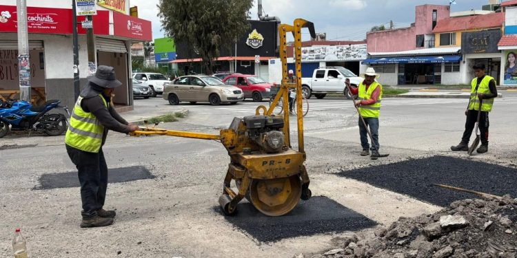 Campaña Capitalina Bacheando Puebla es permanente
