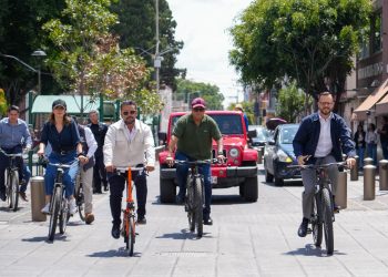 Realiza Gobierno de la Ciudad rodada ciclista por el Día Mundial sin Automóvil