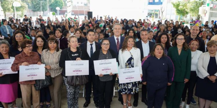 Refuerza Pepe Chedraui infraestructura educativa con el programa Escuela Imparable