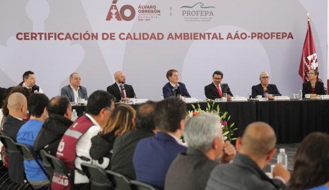 Ingresa la alcaldía Álvaro Obregón al proceso de certificación en calidad ambiental de la Profepa