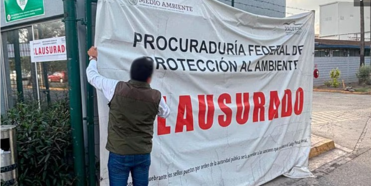 Clausura Profepa área siniestrada en empresa Zinc Nacional