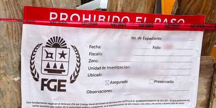 Profepa y Fiscalía de Quintana Roo aseguran el inmueble Adamar, en Tulum