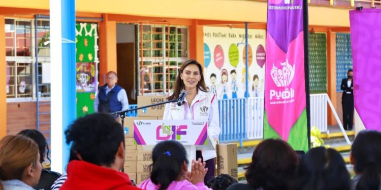 DIF Municipal entregó más de 5 mil desayunos escolares en el Jardín de Niños 5 de Mayo