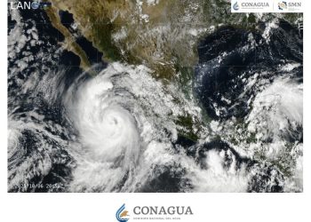 Priscilla ocasionará lluvias de muy fuertes en las próximas horas