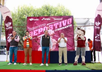 Realiza el IMDP el Circuito Deportivo Itinerante en la Junta Auxiliar de San Jerónimo Caleras