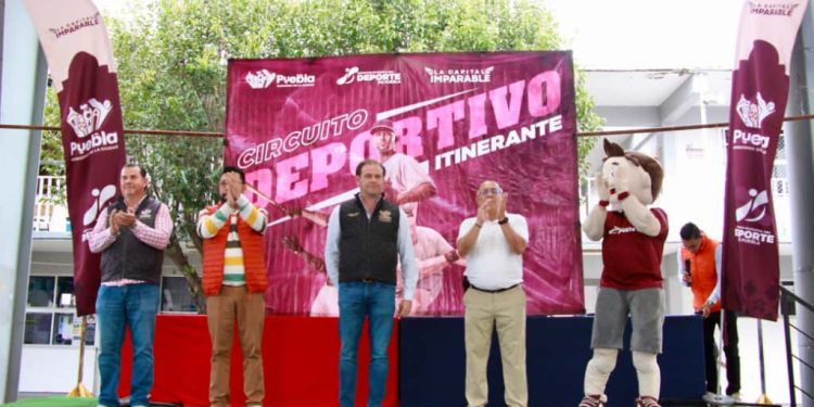 Realiza el IMDP el Circuito Deportivo Itinerante en la Junta Auxiliar de San Jerónimo Caleras