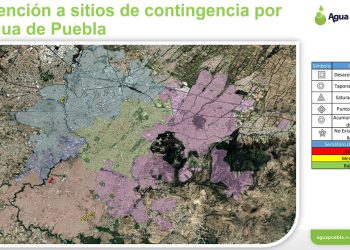 Operativo interinstitucional de respuesta inmediata mitiga riesgos por lluvias en la capital poblana