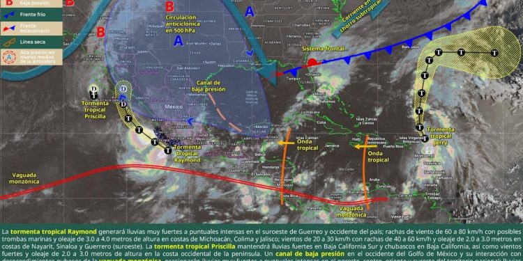 Se pronostican lluvias fuertes y rachas de viento, tome precauciones: Gobierno de la Ciudad