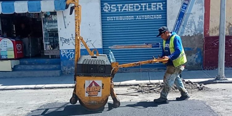 Campaña Bacheando Puebla: mejora los tiempos de traslado en la capital