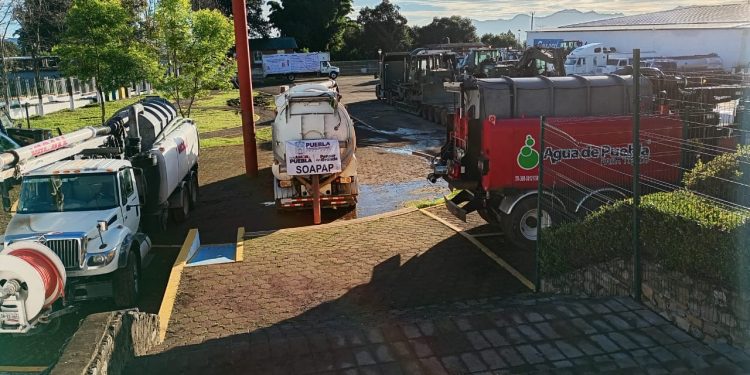 Agua de Puebla apoya con brigadas a zonas afectadas en la Sierra Norte de la entidad