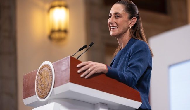 Con iniciativa para expedir Ley General de Aguas y reforma a la Ley de Aguas Nacionales se devuelve el agua a la nación: Sheinbaum