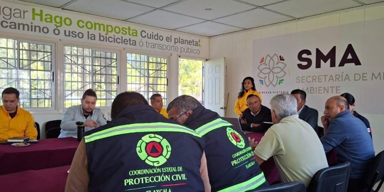 Reunión de evaluación para validar la estadística de incendios