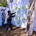Realiza Gobierno de la Ciudad jornada de pintura en la Cancha de Usos Múltiples La María