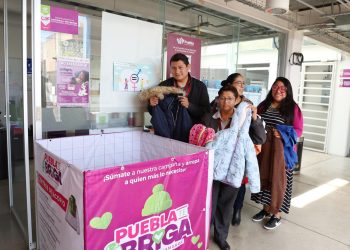 Exhorta Centro de Día Del DIF Puebla Capital a sumarse a donar chamarras en esta época invernal