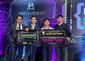 Estudiantes de Computación de la BUAP ganan en “Hackathon SPEI® Banxico”
