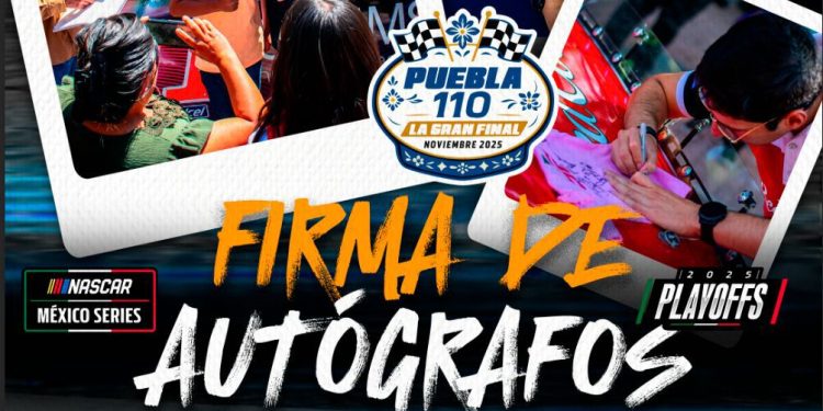 Gobierno de la Ciudad trae la emoción de NASCAR con firma de autógrafos
