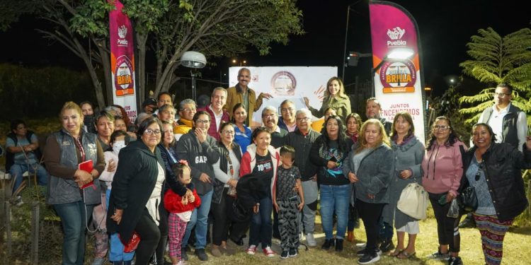 Fortalece Pepe Chedraui Senderos de Paz con alumbrado público LED en Geovillas del Sur