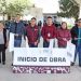 Omar Muñoz inició la construcción de captadores de agua en la Telesecundaria