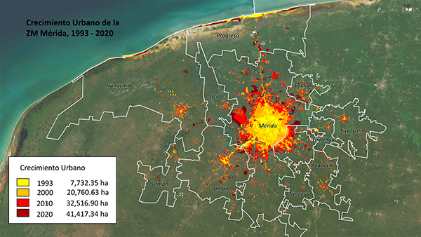Mérida enfrenta acelerada expansión