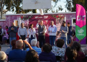 Arrancan MariElise y Pepe Chedraui Posadas Navideñas en unidades habitacionales de la capital