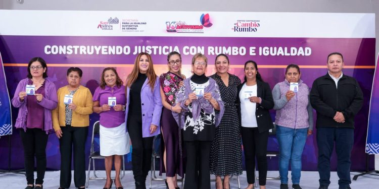 Impulsa San Andrés Cholula acciones integrales para la autonomía y seguridad de las mujeres