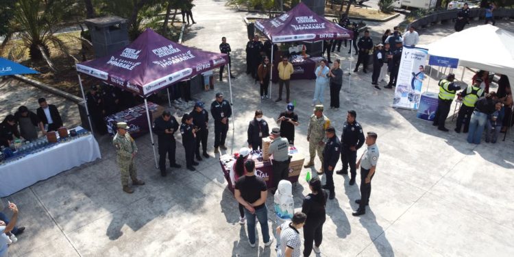 Realiza SSC Rally “Vive sin Drogas” con vecinos de La Paz