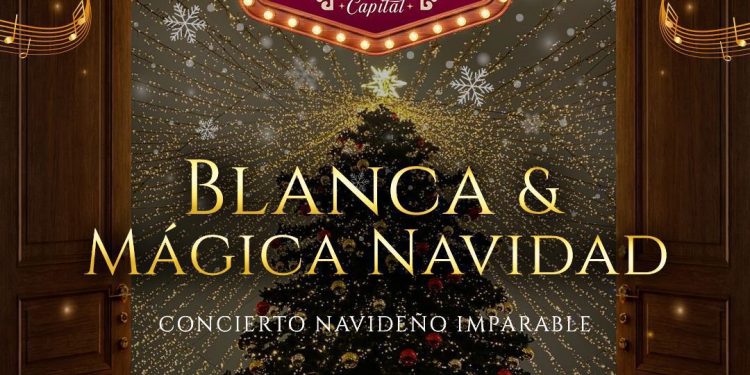 Blanca Mágica Navidad: música y danza iluminan el Zócalo de Puebla