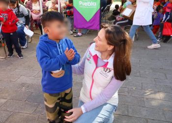 Refuerza MariElise Budib acciones contra la desnutrición infantil en San Miguel Espejo