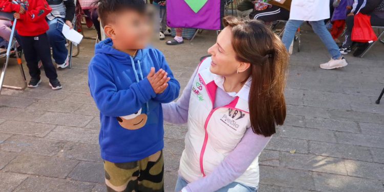 Refuerza MariElise Budib acciones contra la desnutrición infantil en San Miguel Espejo