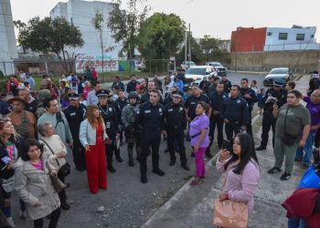 Mantiene SSC de Puebla proximidad en colonias al sur de la ciudad