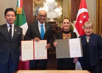 México y Singapur fortalecen marco jurídico de cooperación bilateral