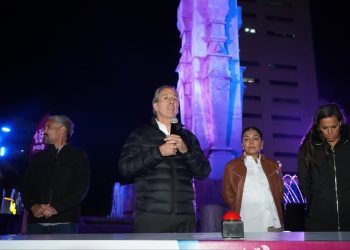 Inaugura Pepe Chedraui mantenimiento integral de la Fuente de los Frailes