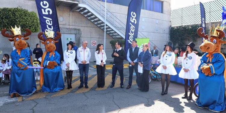MariElise Budib trabaja en alianza con Telcel para regalar sonrisas a niñas y niños del CMERI