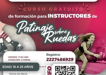 Impulsa Gobierno de Pepe Chedraui curso para instructoras e instructores de patinaje sobre ruedas