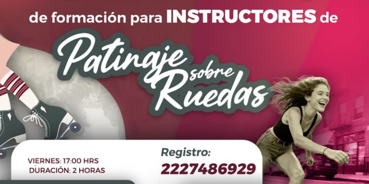 Impulsa Gobierno de Pepe Chedraui curso para instructoras e instructores de patinaje sobre ruedas