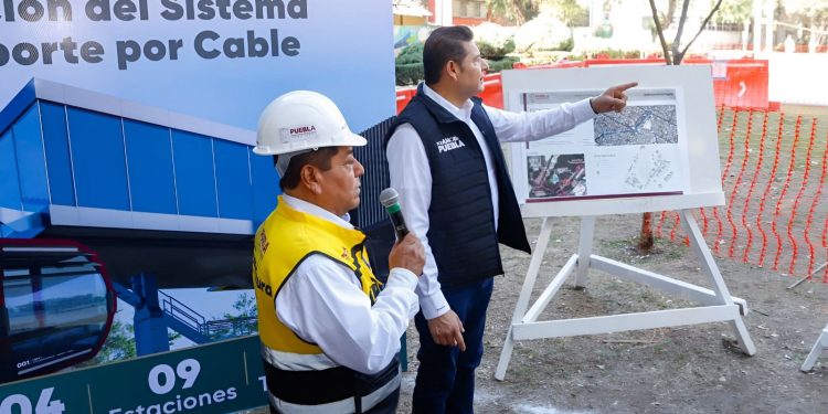Sistema de transporte por cable, motor de movilidad, empleo y desarrollo en Puebla