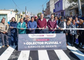 Entrega Pepe Chedraui Colector Pluvial en la colonia Álamos Vista Hermosa