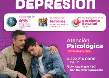 Promueve DIF Puebla Capital atención a la salud mental en el marco del Día Mundial de la Lucha contra la Depresión