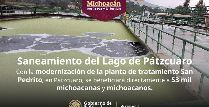 Saneamiento del Lago de Pátzcuaro