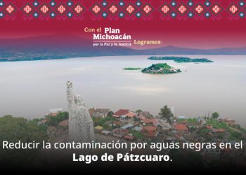 Reducción de contaminación por aguas negras en el Lago de Pátzcuaro