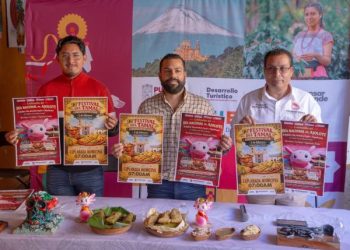 Promueve Turismo Festividad del Tamal y Día Nacional del Ajolote en Chignahuapan