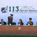 “Nuestras fuerzas armadas son garantía de que México decidirá su destino con independencia”: Sheinbaum