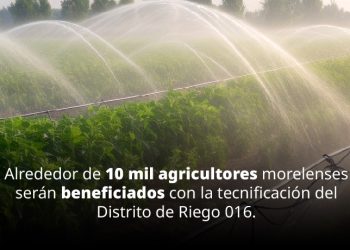 Alrededor de 10 mil agricultores serán beneficiados con tecnificación de sistema de riego