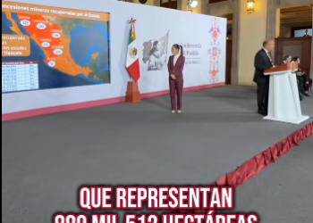 Presidenta Claudia Sheinbaum anuncia recuperación de mil 126 concesiones mineras
