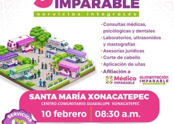Invita DIF Puebla Capital a su próxima jornada en  Guadalupe Xonacatepec