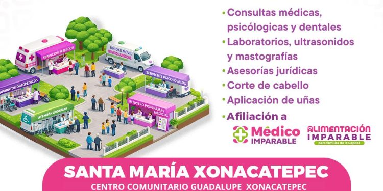 Invita DIF Puebla Capital a su próxima jornada en  Guadalupe Xonacatepec
