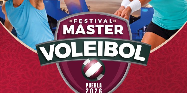 Puebla será sede del Festival Máster de Voleibol 2026