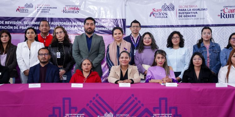 Inicia Gobierno de San Andrés Cholula trabajos del Comité de Igualdad Laboral y No Discriminación