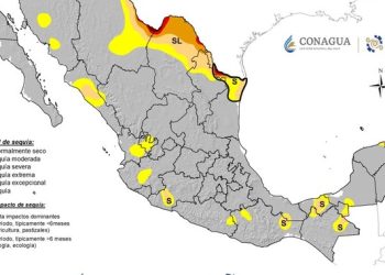 Libres de sequía, más de dos mil municipios en 13 estados de la República Mexicana