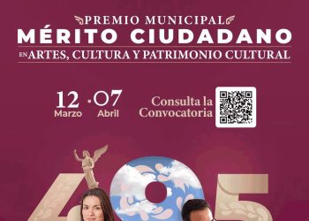 Gobierno Municipal convoca a participar en el Premio Municipal al Mérito Ciudadano en Arte y Cultura